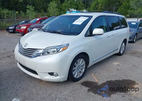 2017 Toyota Sienna Limited Premium 7 Passenger from USA, damaged, VIN 5TDYZ3DC7HS866513